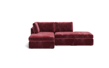 Load image into Gallery viewer, Ciello XL - Sofa - Bordeaux - High Angled
