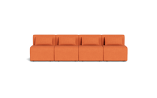 Load image into Gallery viewer, Atmosphere Sleeper Sofa &amp; Sectional - Rounded Backrest - Tangerine
