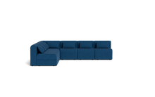Load image into Gallery viewer, Atmosphere Sleeper Sofa &amp; Sectional - Rounded Backrest - Cerulean
