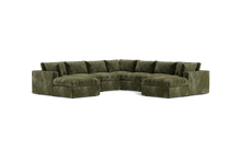 Load image into Gallery viewer, Ciello - Sectional - Sage - Regular Backrest

