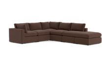 Load image into Gallery viewer, Ciello - Sectional - Chocolate - Regular Backrest
