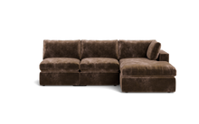 Load image into Gallery viewer, Ciello XL - Sofa - Espresso - Regular Backrest
