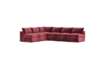 Load image into Gallery viewer, Ciello - Sectional - Bordeaux - Regular Backrest
