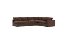 Load image into Gallery viewer, Ciello XL - Sectional - Chocolate - Regular Backrest

