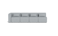 Load image into Gallery viewer, Atmosphere Sleeper Sofa &amp; Sectional - Rounded Backrest - Ash
