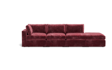 Load image into Gallery viewer, Ciello XL - Sofa - Bordeaux - Regular Backrest
