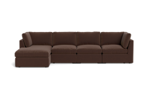 Load image into Gallery viewer, Ciello XL - Sofa - Chocolate - High Angled
