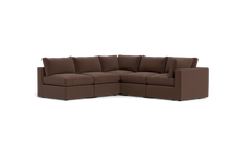 Load image into Gallery viewer, Ciello XL - Sectional - Chocolate - Regular Backrest
