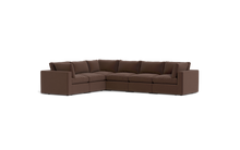 Load image into Gallery viewer, Ciello XL - Sectional - Chocolate - Regular Backrest
