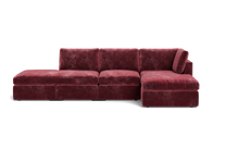 Load image into Gallery viewer, Ciello - Sofa - Bordeaux - High Angled
