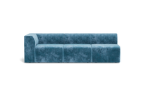 Load image into Gallery viewer, Atmosphere Sleeper Sofa &amp; Sectional - Regular Backrest - Harbour Blue
