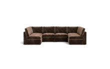 Load image into Gallery viewer, Ciello XL - Sectional - Espresso - High Angled

