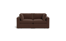 Load image into Gallery viewer, Ciello XL - Sofa - Chocolate - Regular Backrest
