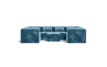 Load image into Gallery viewer, Atmosphere Sleeper Sofa &amp; Sectional - Rounded Backrest - Harbour Blue
