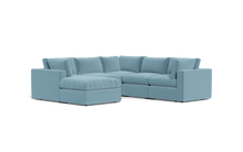 Load image into Gallery viewer, Ciello XL - Sectional - Aqua - Regular Backrest
