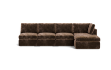 Load image into Gallery viewer, Ciello XL - Sofa - Espresso - High Angled
