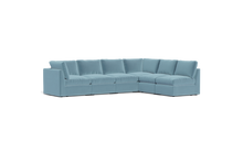 Load image into Gallery viewer, Ciello - Sectional - Aqua - High Angled
