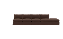 Load image into Gallery viewer, Ciello - Sofa - Chocolate - Regular Backrest
