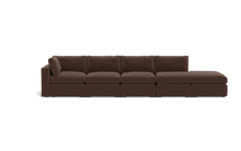 Load image into Gallery viewer, Ciello XL - Sofa - Chocolate - Regular Backrest
