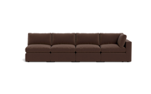 Load image into Gallery viewer, Ciello XL - Sofa - Chocolate - Regular Backrest
