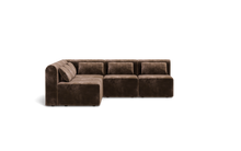 Load image into Gallery viewer, Atmosphere Storage - Sectional - Rounded Backrest - Espresso
