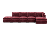 Load image into Gallery viewer, Ciello XL - Sofa - Bordeaux - High Angled
