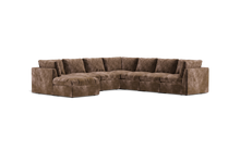 Load image into Gallery viewer, Ciello XL - Sectional - Espresso - High Angled
