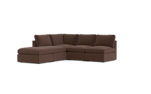 Load image into Gallery viewer, Ciello XL - Sectional - Chocolate - High Angled
