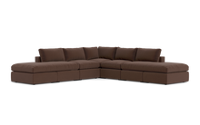 Load image into Gallery viewer, Ciello - Sectional - Chocolate - Regular Backrest
