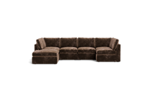 Load image into Gallery viewer, Ciello XL - Sectional - Espresso - High Angled
