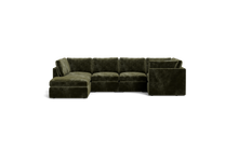 Load image into Gallery viewer, Ciello XL - Sectional - Sage - High Angled
