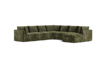 Load image into Gallery viewer, Ciello XL - Sectional - Sage - High Angled
