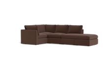 Load image into Gallery viewer, Ciello XL - Sectional - Chocolate - High Angled
