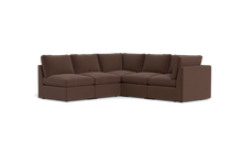 Load image into Gallery viewer, Ciello - Sectional - Chocolate - High Angled
