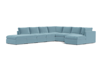 Load image into Gallery viewer, Ciello XL - Sectional - Aqua - High Angled
