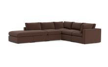 Load image into Gallery viewer, Ciello - Sectional - Chocolate - Regular Backrest
