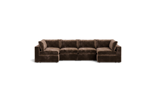 Load image into Gallery viewer, Ciello XL - Sectional - Espresso - Regular Backrest
