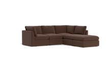 Load image into Gallery viewer, Ciello XL - Sectional - Chocolate - High Angled
