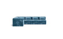 Load image into Gallery viewer, Atmosphere Sleeper Sofa &amp; Sectional - Rounded Backrest - Harbour Blue
