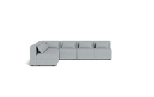 Load image into Gallery viewer, Atmosphere Sleeper Sofa &amp; Sectional - Rounded Backrest - Ash
