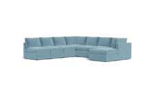 Load image into Gallery viewer, Ciello XL - Sectional - Aqua - High Angled
