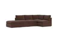 Load image into Gallery viewer, Ciello XL - Sectional - Chocolate - High Angled
