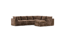 Load image into Gallery viewer, Ciello XL - Sectional - Espresso - High Angled
