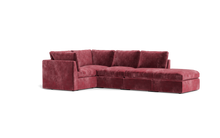Load image into Gallery viewer, Ciello XL - Sectional - Bordeaux - High Angled
