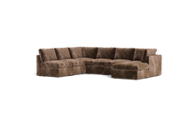 Load image into Gallery viewer, Ciello XL - Sectional - Espresso - High Angled
