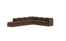 Load image into Gallery viewer, Gaia XL - Sectional - Chocolate
