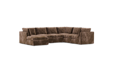 Load image into Gallery viewer, Ciello XL - Sectional - Espresso - High Angled
