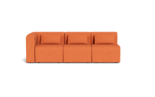 Load image into Gallery viewer, Atmosphere Sleeper Sofa &amp; Sectional - Rounded Backrest - Tangerine

