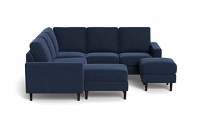 REFURBISHED - The Cozey Corner - Navy Blue - Square - C