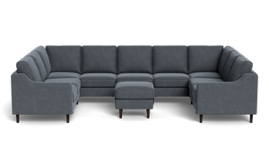 REFURBISHED - The Cozey Corner - Velvet Sapphire - Square
